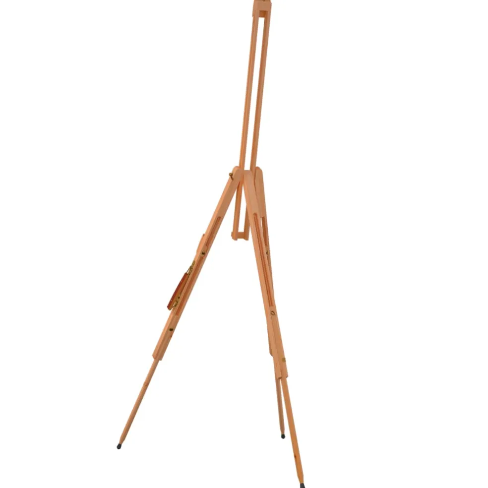 vidaXL Schildersezel 100x104x172 cm massief beukenhout