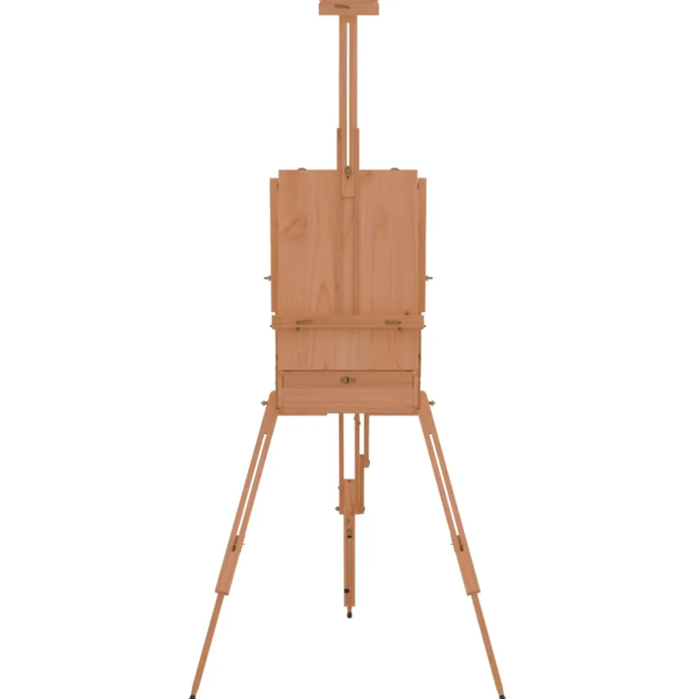 vidaXL Schildersezel 81x121x173 cm massief beukenhout