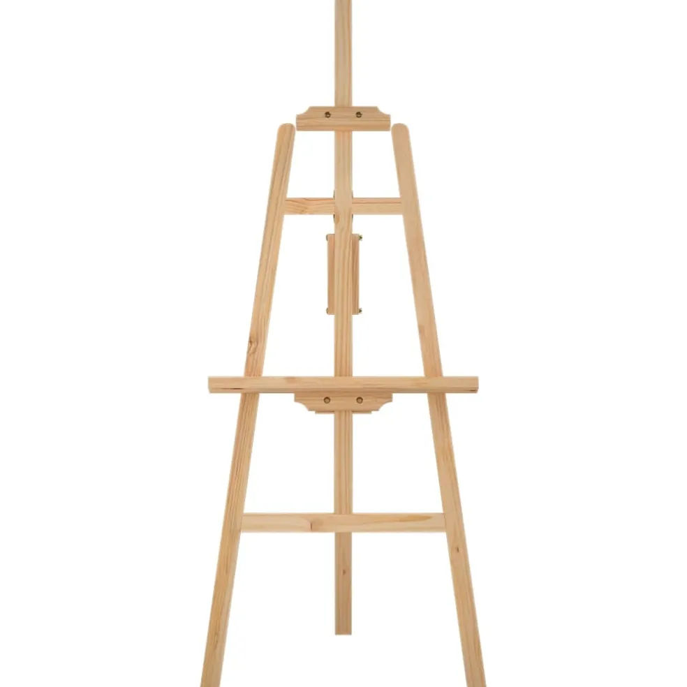 vidaXL Schildersezel 53,5x95x127 cm massief grenenhout