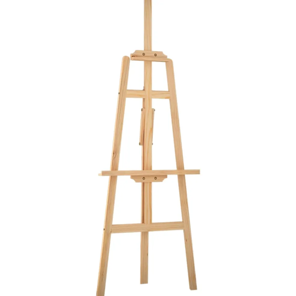 vidaXL Schildersezel 53,5x95x127 cm massief grenenhout
