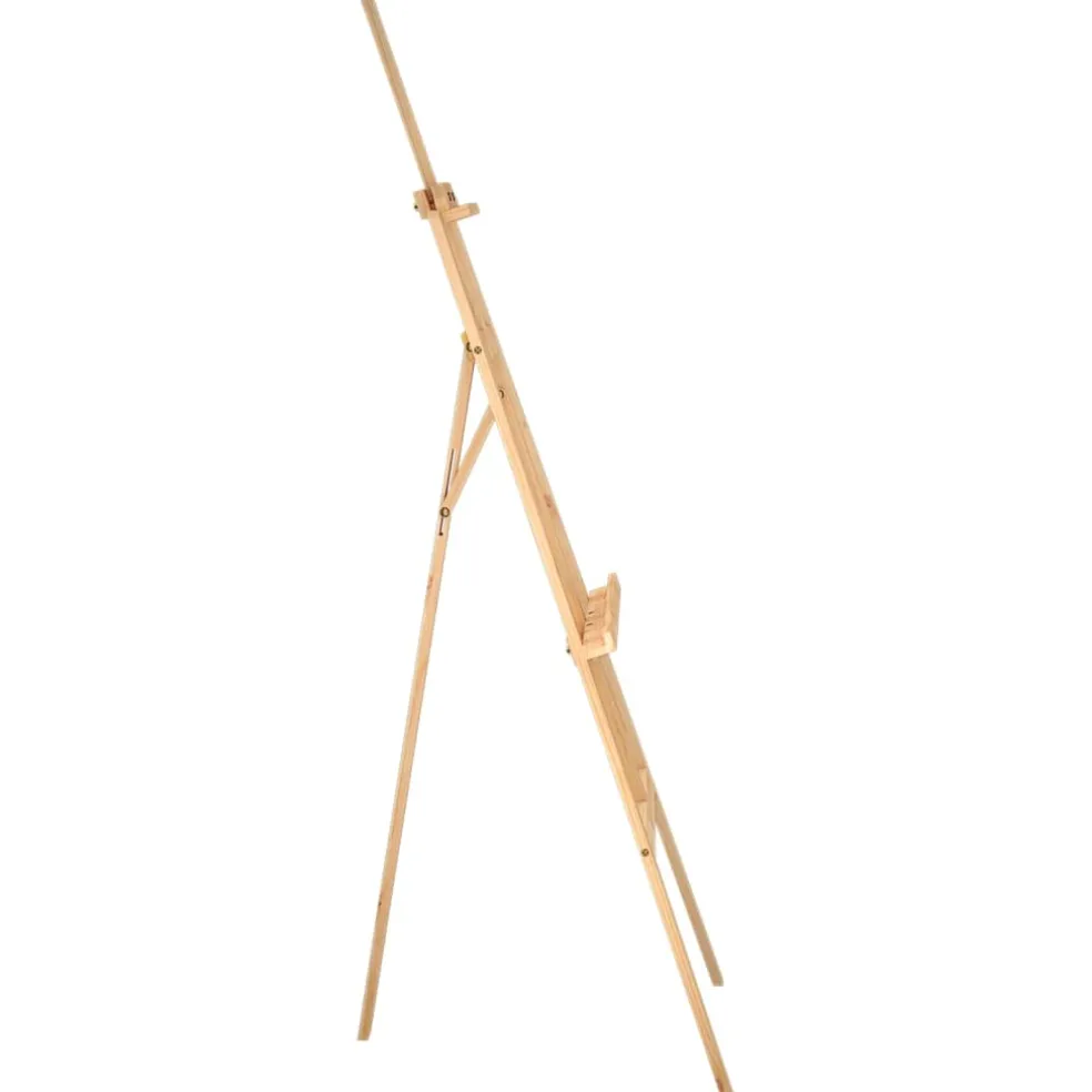 vidaXL Schildersezel 53,5x95x127 cm massief grenenhout