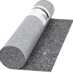 vidaXL Schildersvlies anti-slip 50 m 280 g/m² grijs