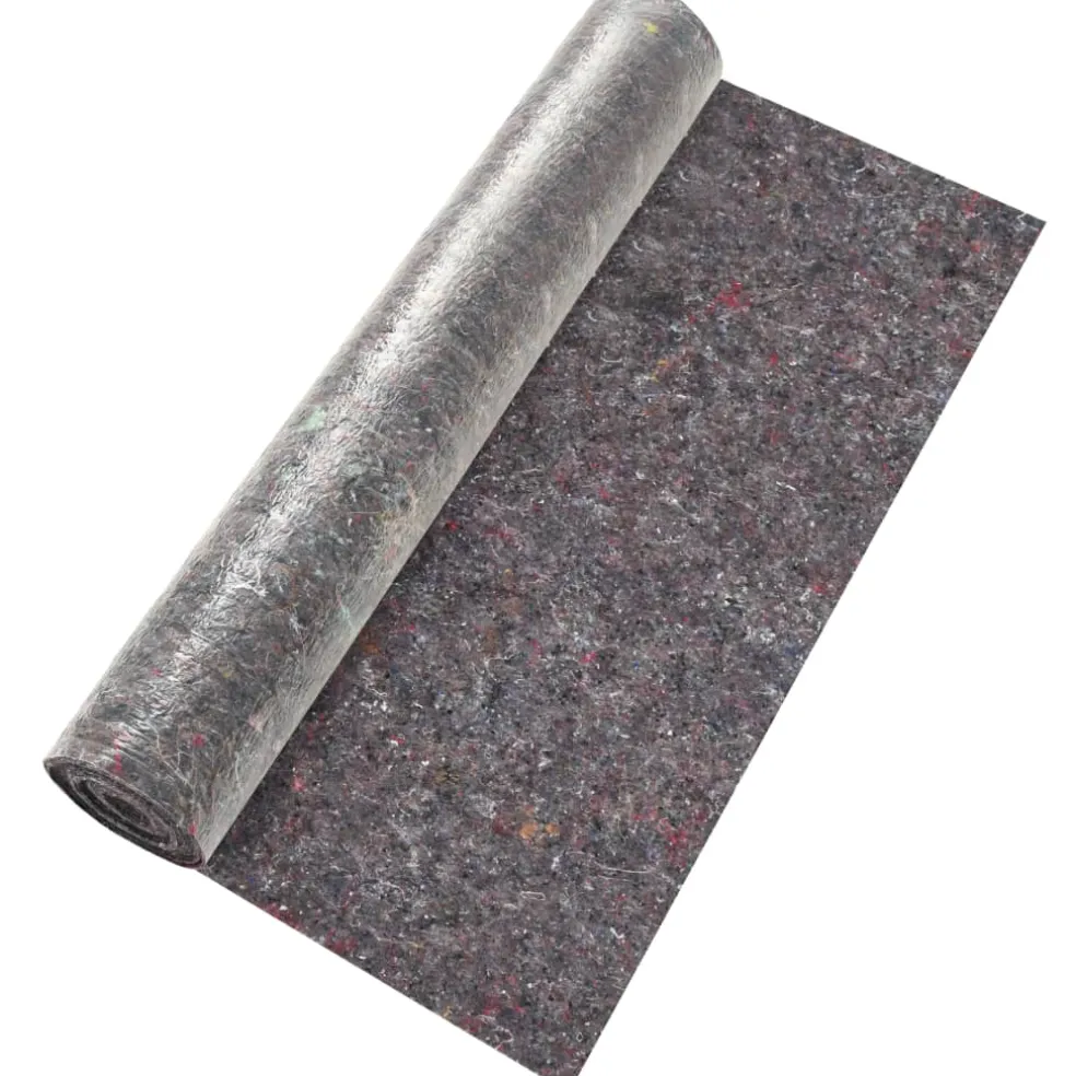 vidaXL Schildersvlies anti-slip 50 m 180 g/m² grijs