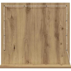 vidaXL Schmink Spiegel Artisan Eiken 60 x 55 x 18 cm Rechthoekig