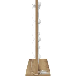 vidaXL Schmink Spiegel Artisan Eiken 60 x 55 x 18 cm Rechthoekig