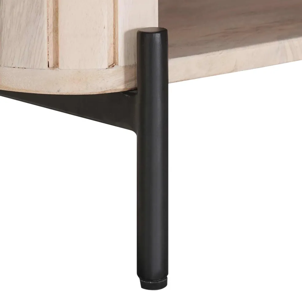vidaXL Schoenenbank met lade met plank met opslag 85 x 37 x 48 cm