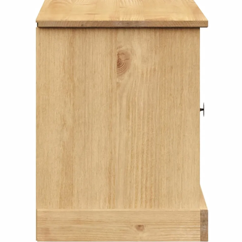 vidaXL Schoenenbank VIGO 106x35x45 cm massief grenenhout