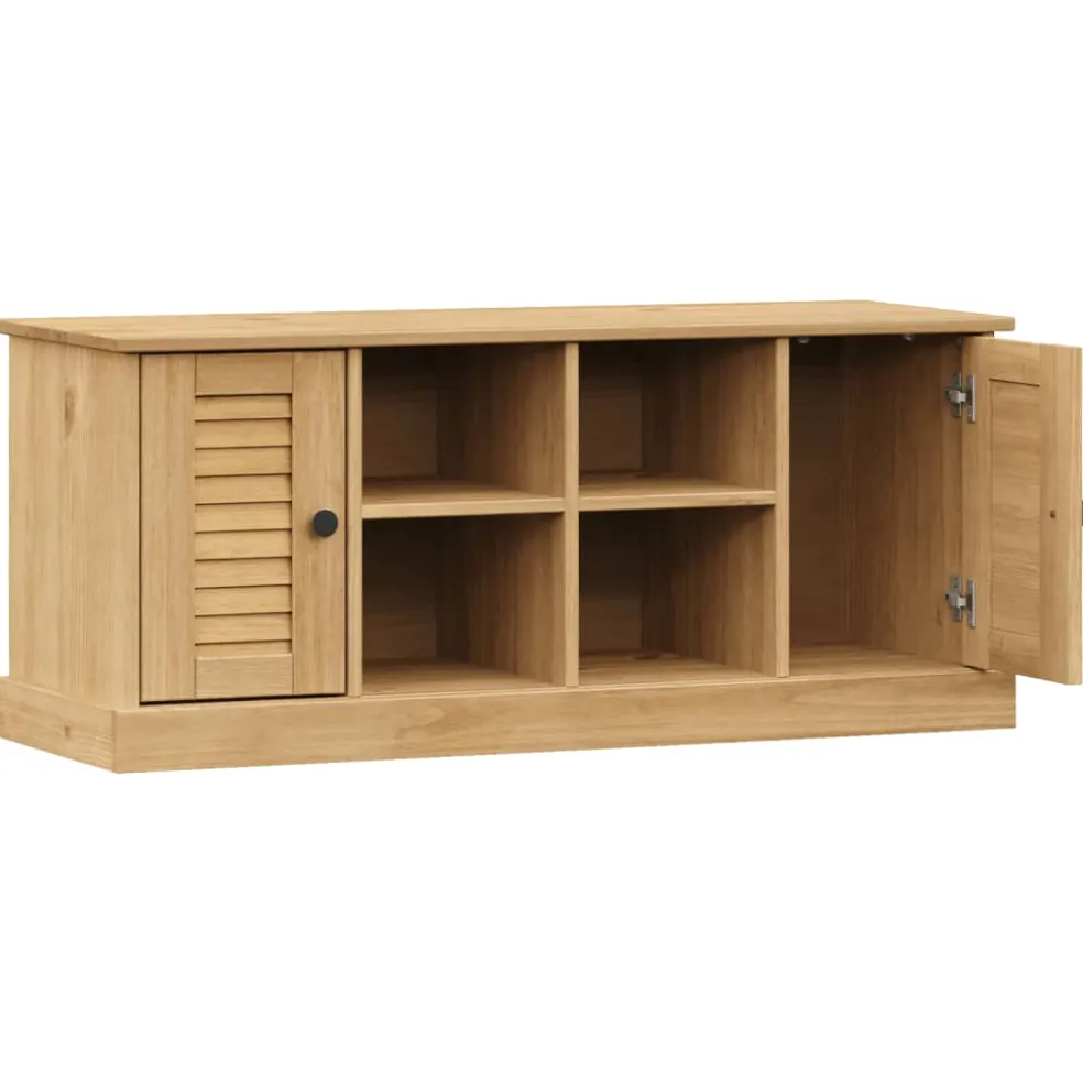 vidaXL Schoenenbank VIGO 106x35x45 cm massief grenenhout