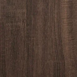 vidaXL Schoenenbank 80x40x53,5 cm bewerkt hout en metaal bruin eiken