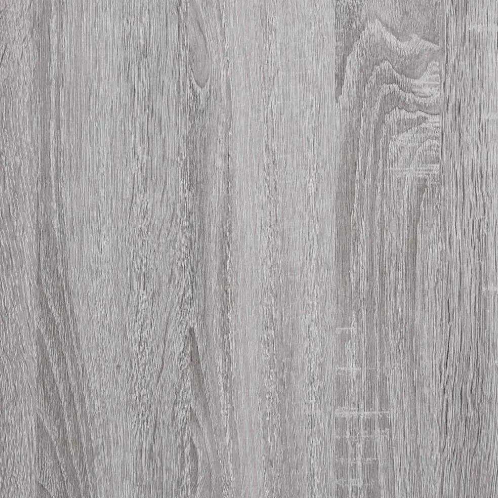 vidaXL Schoenenbank 85,5x42x57,5 cm bewerkt hout grijs sonoma