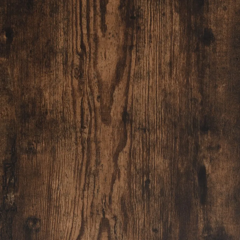 vidaXL Schoenenbank 102x32x50 cm bewerkt hout gerookt eikenkleurig