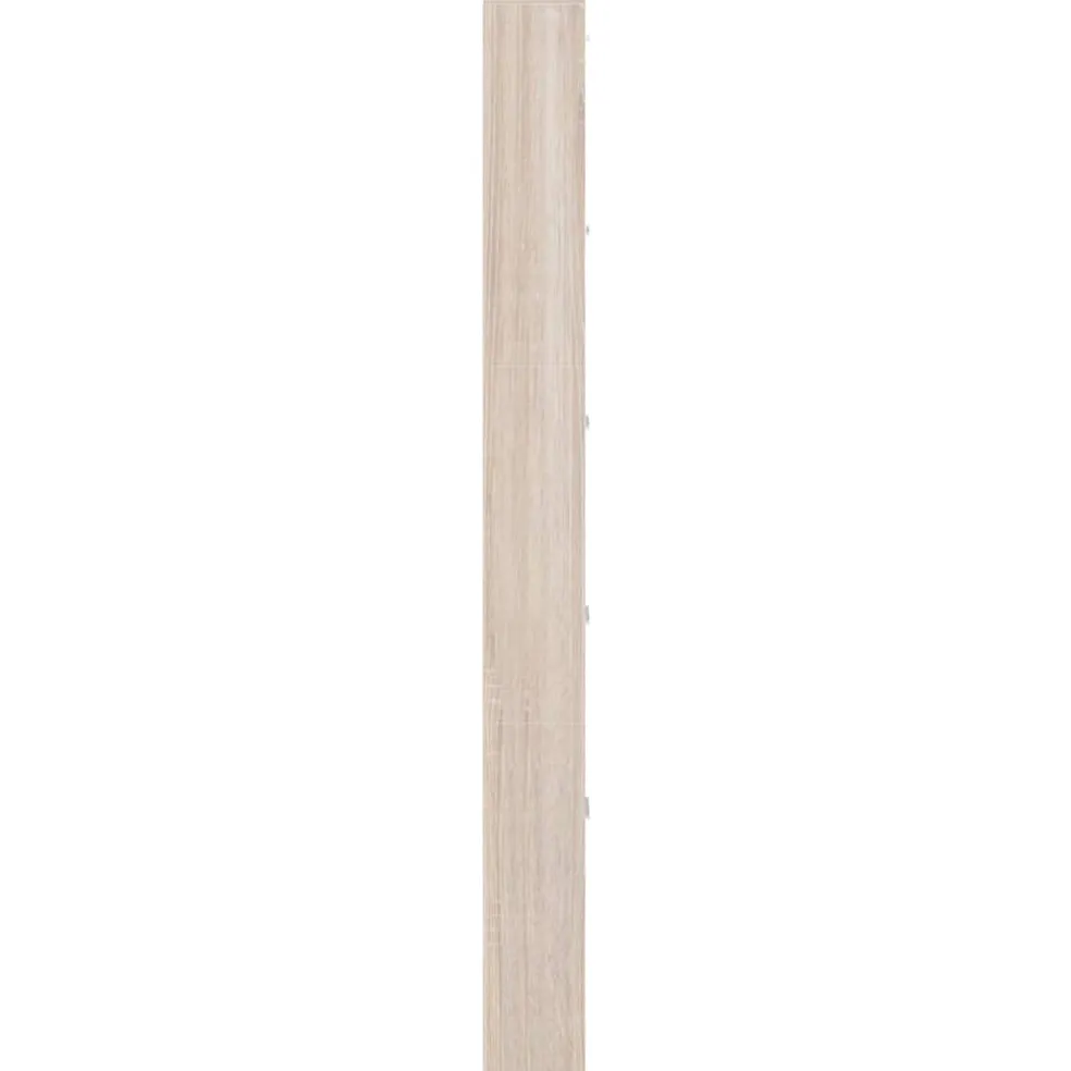 vidaXL Schoenenkast hout met 5 opbergvakken eiken-look
