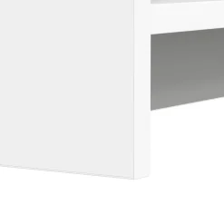 vidaXL Schoenenkast met opslag Wit 73,5 x 36 x 92 cm Bewerkt hout