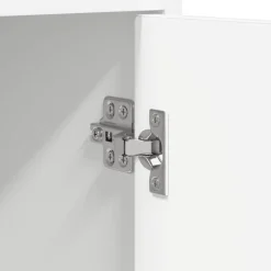 vidaXL Schoenenkast met opslag Wit 73,5 x 36 x 92 cm Bewerkt hout
