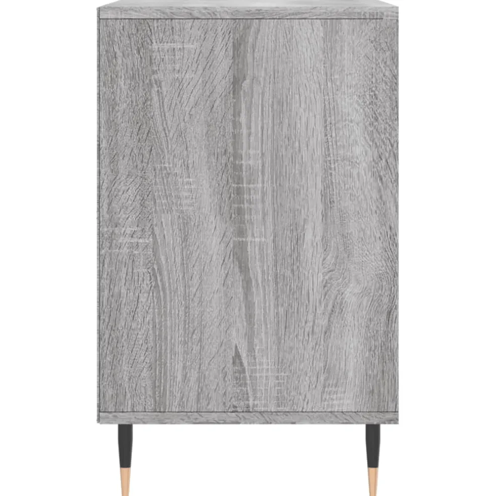vidaXL Schoenenkast 102x36x60 cm bewerkt hout sonoma grijs