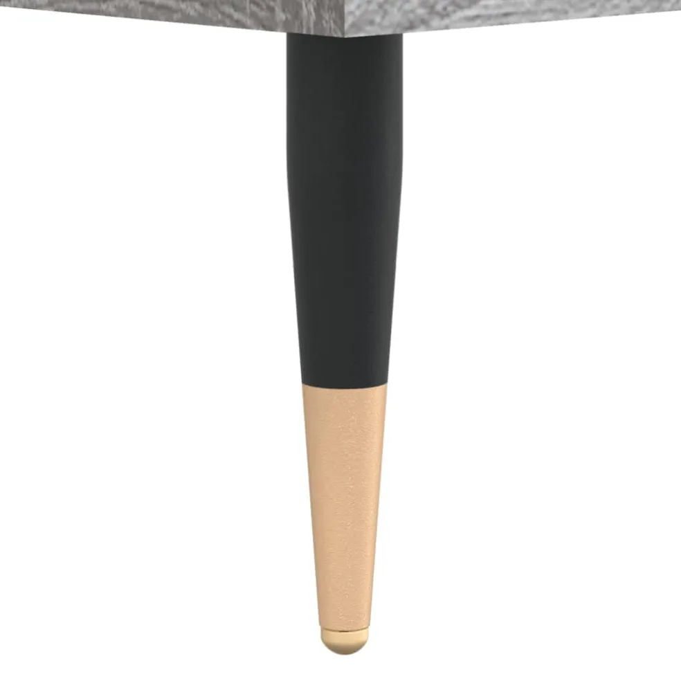 vidaXL Schoenenkast 102x36x60 cm bewerkt hout sonoma grijs