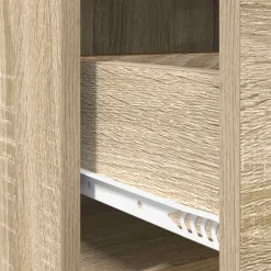 vidaXL Schoenenkast 73,5 x 36 x 92 cm Bewerkt hout Sonoma Eiken