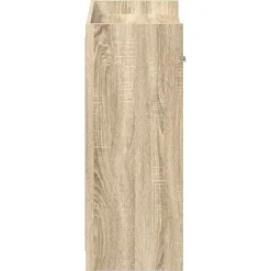 vidaXL Schoenenkast 73,5 x 36 x 92 cm Bewerkt hout Sonoma Eiken