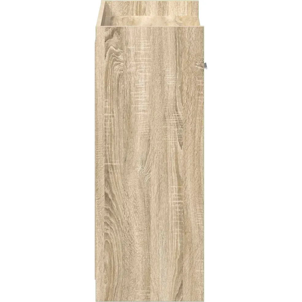 vidaXL Schoenenkast 73,5 x 36 x 92 cm Bewerkt hout Sonoma Eiken