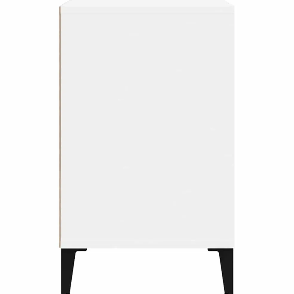 vidaXL Schoenenkast 102x36x60 cm bewerkt hout wit