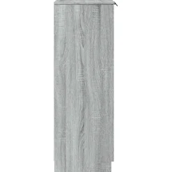 vidaXL Schoenenkast 59x35x100 cm bewerkt hout grijs sonoma eikenkleur