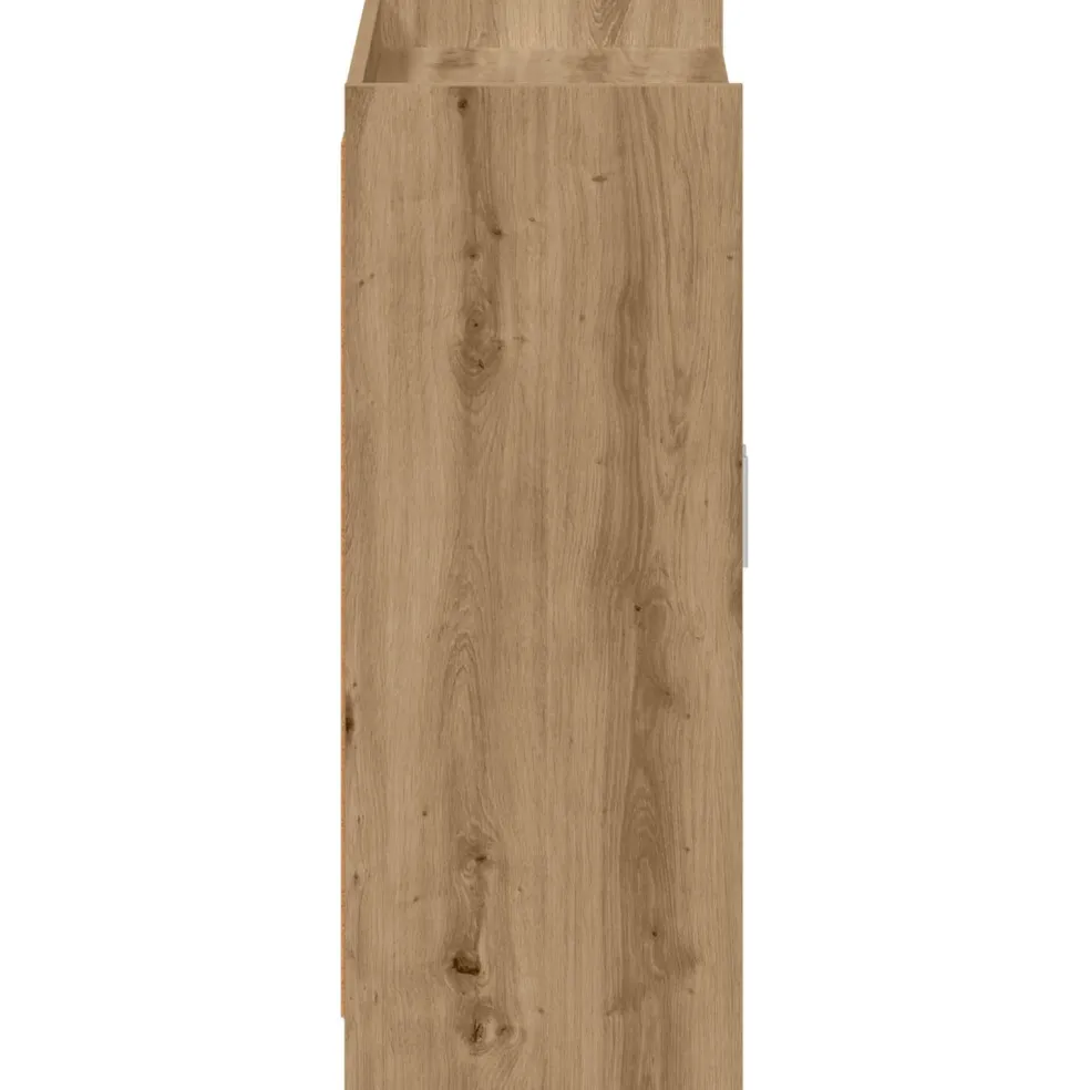 vidaXL Schoenenkast 73,5 x 36 x 92 cm Bewerkt hout Artisanaal eiken