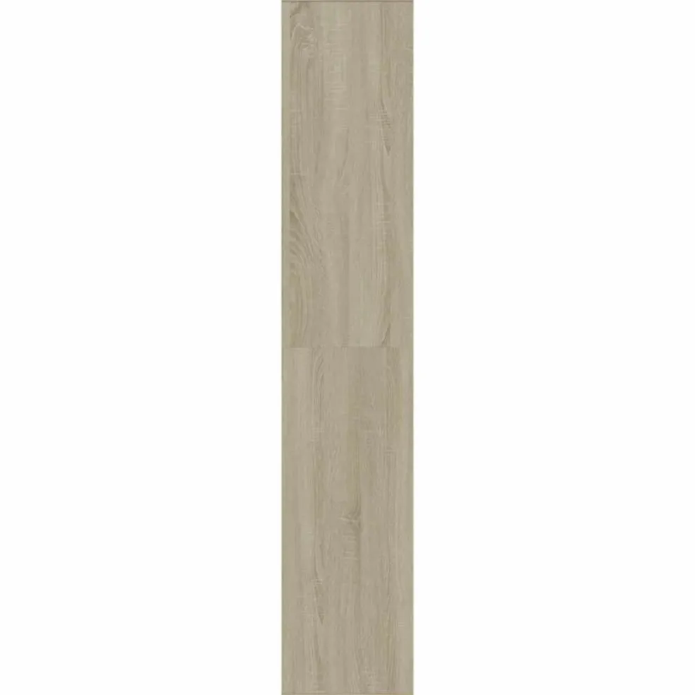 vidaXL Schoenenkast 54x34x183 cm bewerkt hout sonoma eikenkleurig