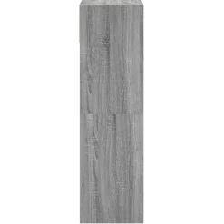 vidaXL Schoenenkast 60x34x116 cm bewerkt hout grijs sonoma eikenkleur