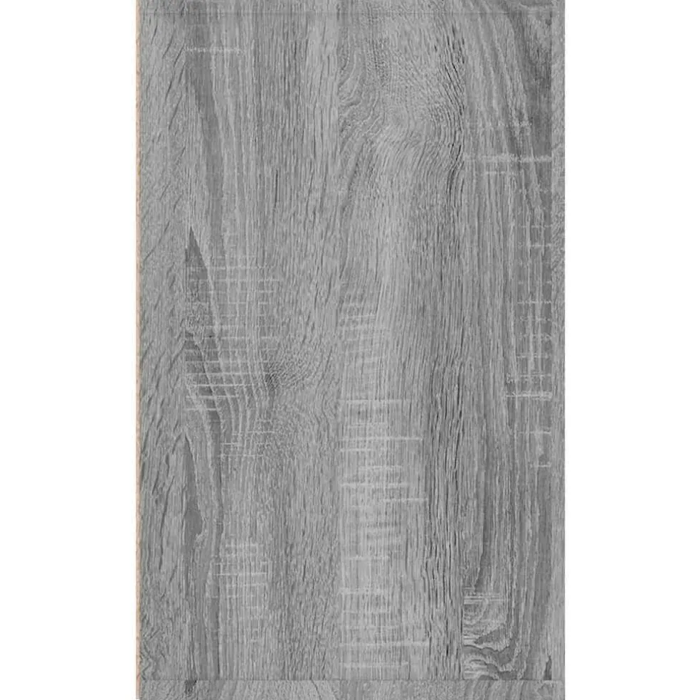 vidaXL Schoenenkast 52,5x30x50 cm grijs sonoma eikenkleurig