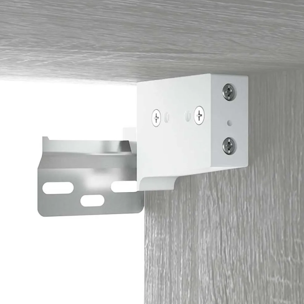 vidaXL Schoenenkast 52,5x30x50 cm grijs sonoma eikenkleurig