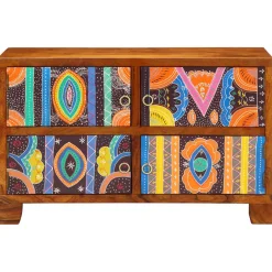 vidaXL Schoenenkast 90 x 35 x 55 cm Massief Acaciahout Bruin