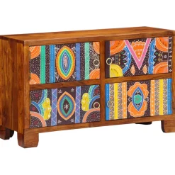 vidaXL Schoenenkast 90 x 35 x 55 cm Massief Acaciahout Bruin