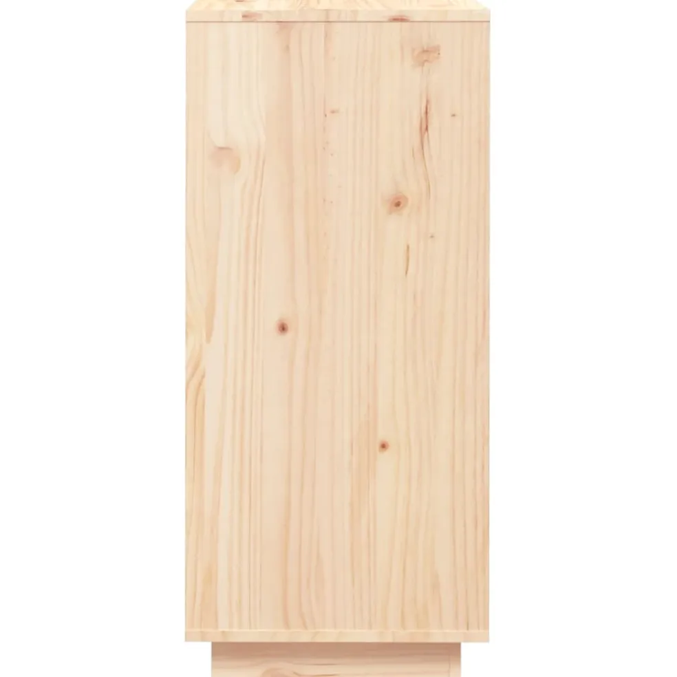 vidaXL Schoenenkast 35x35x80 cm massief grenenhout