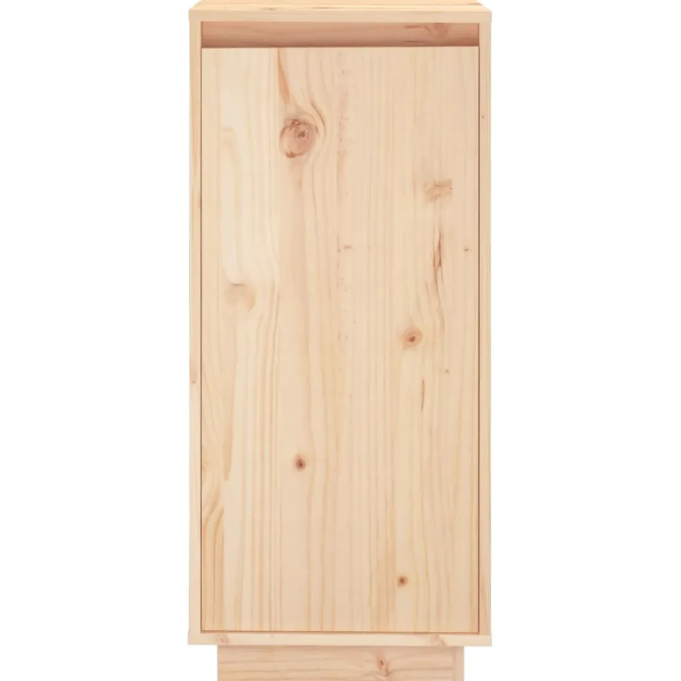 vidaXL Schoenenkast 35x35x80 cm massief grenenhout