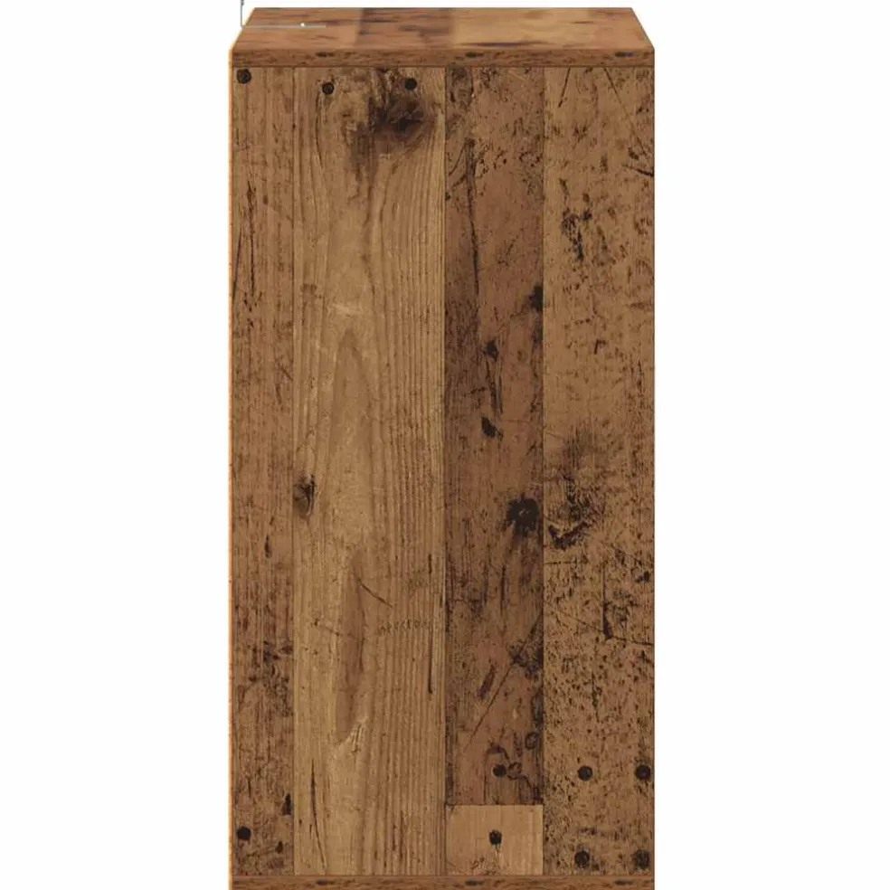vidaXL Schoenenkast 60 x 35 x 70 cm Oud hout 20 kg per plank