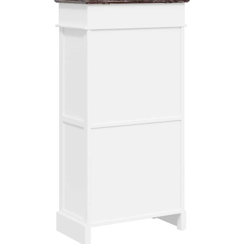 vidaXL Schoenenkast 50x28x98 cm paulowniahout bruin