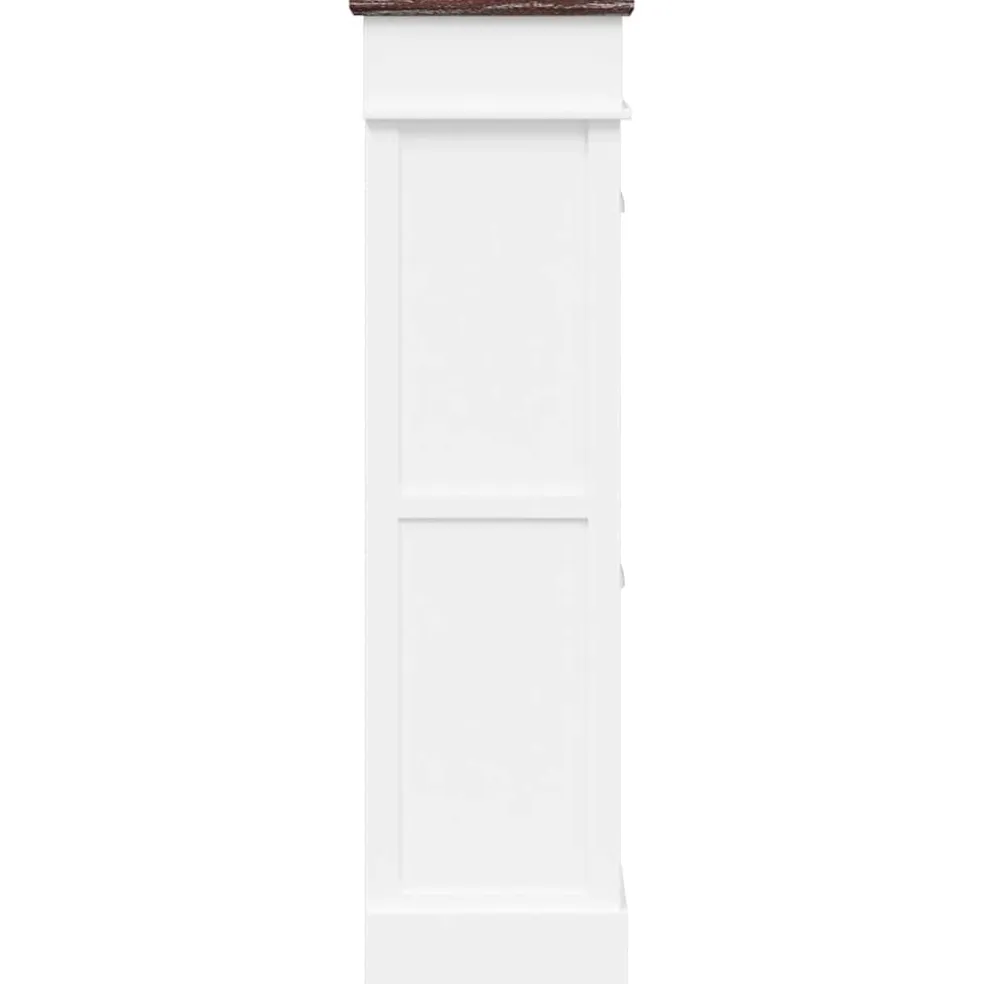 vidaXL Schoenenkast 50x28x98 cm paulowniahout bruin