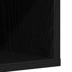 vidaXL Schoenenkast 54x34x183 cm spaanplaat zwart eikenkleurig