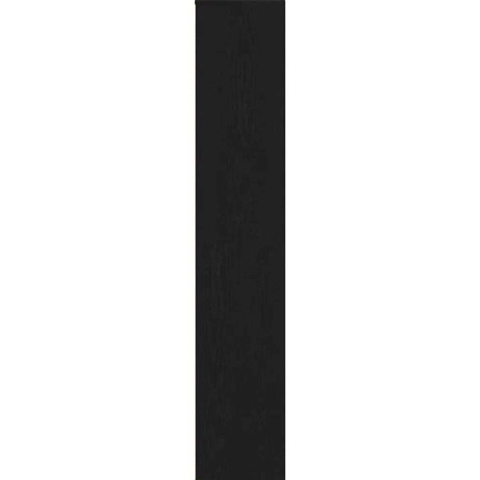 vidaXL Schoenenkast 54x34x183 cm spaanplaat zwart eikenkleurig