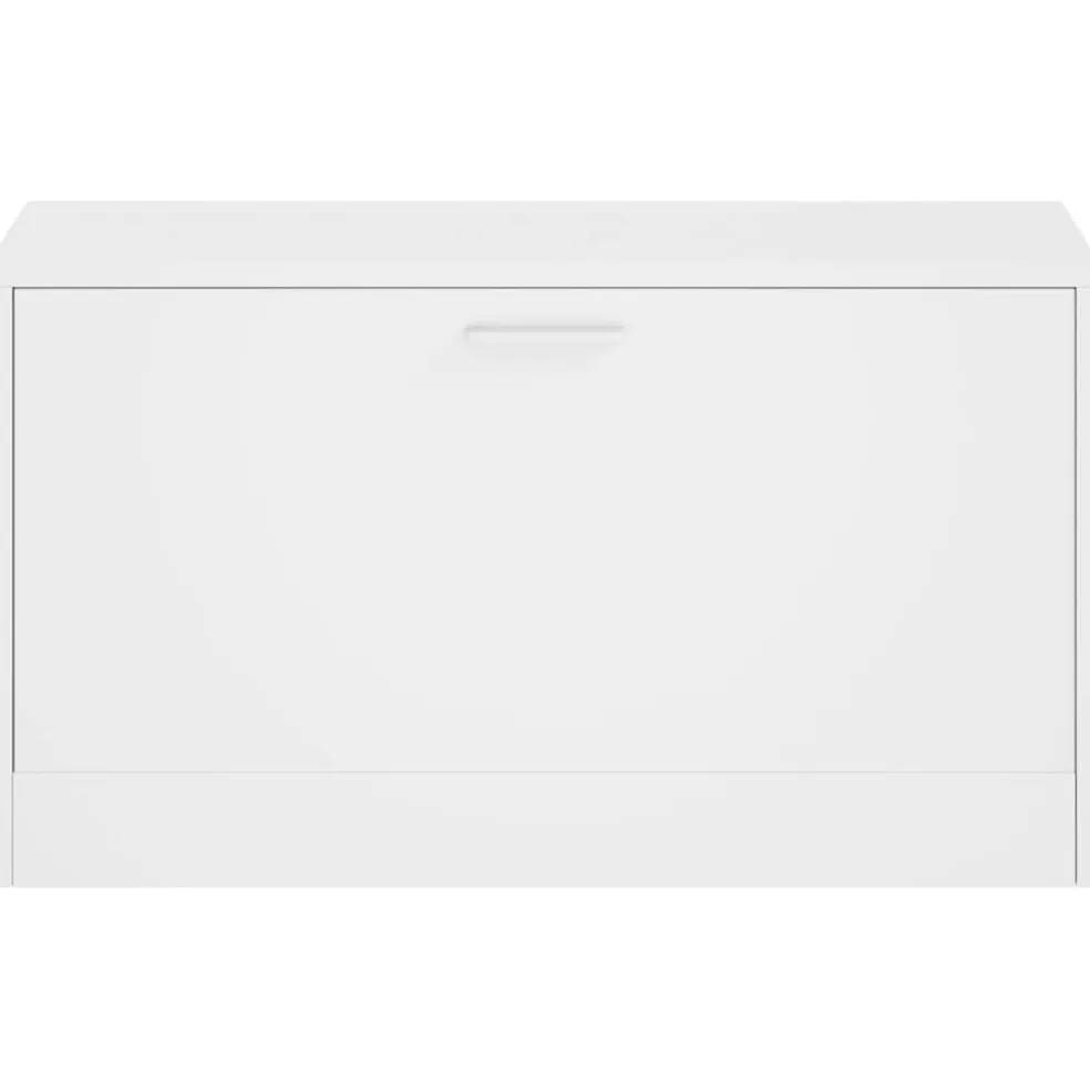 vidaXL Schoenen opbergkast 80x24x45 cm wit