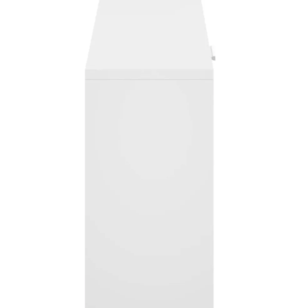 vidaXL Schoenen opbergkast 80x24x45 cm wit