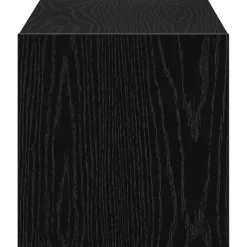 vidaXL Schoenenrek stapelbaar 60x30x30,5 cm zwart eikenkleurig