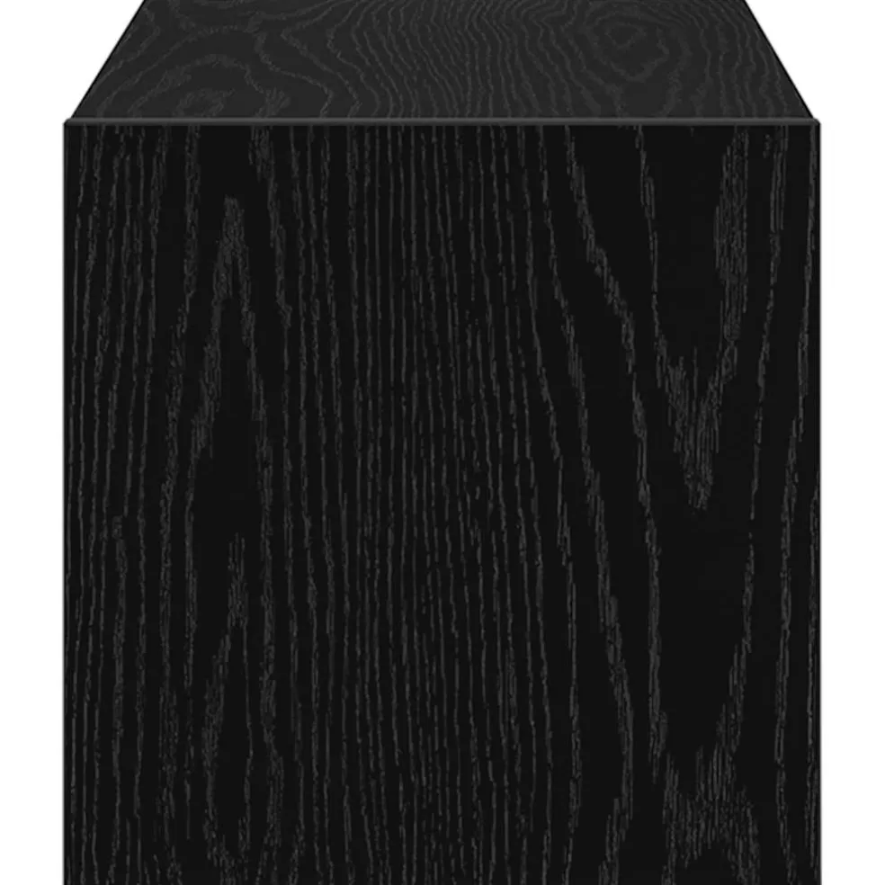 vidaXL Schoenenrek stapelbaar 60x30x30,5 cm zwart eikenkleurig