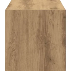 vidaXL Schoenenrek stapelbaar 60x30x30,5 cm artisanaal eikenkleurig