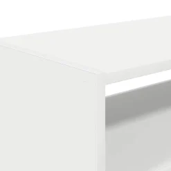 vidaXL Schoenenrek stapelbaar 60x30x30,5 cm wit