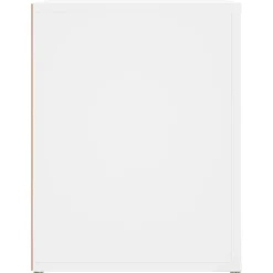vidaXL Schoenenrek 100x35x45 cm bewerkt hout wit
