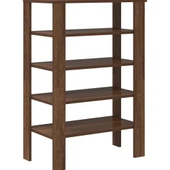 vidaXL Schoenenrek 61x32x87,5 cm bewerkt hout bruin eikenkleurig