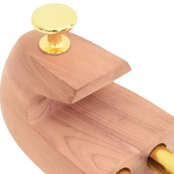 vidaXL Schoenspanner met schoenlepel EU 36-37 massief cederhout