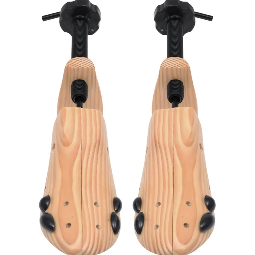 vidaXL Schoenspanners maat 36-40 massief grenenhout