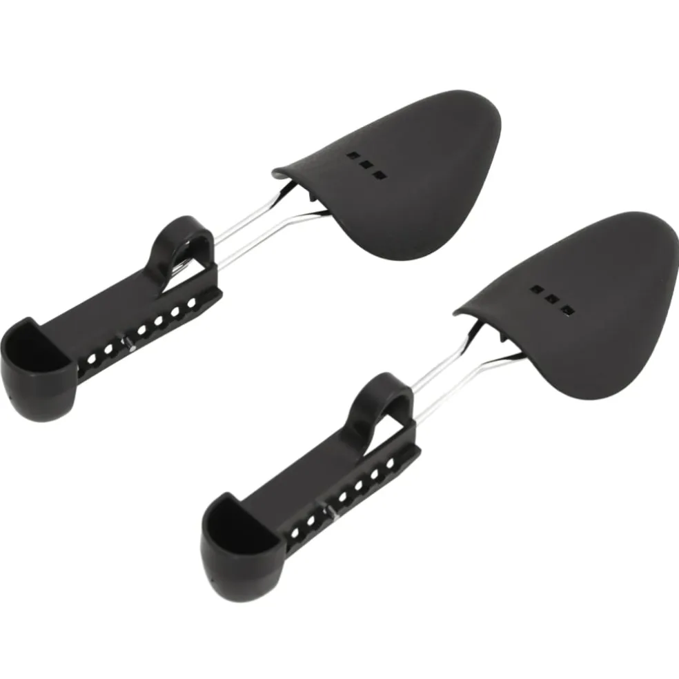 vidaXL Schoenspanners 5 paar EU 35-38 kunststof zwart